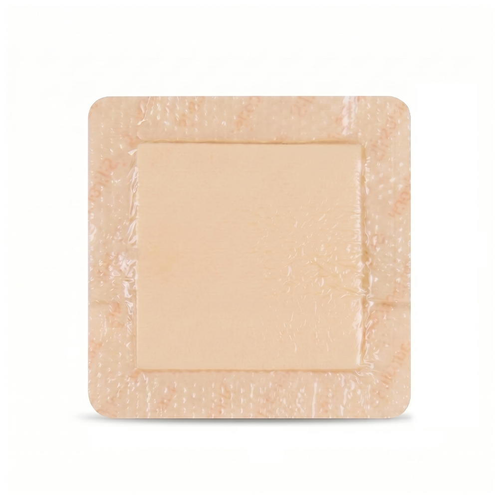 7,5x7,5cm silikonkantet skumbandasje