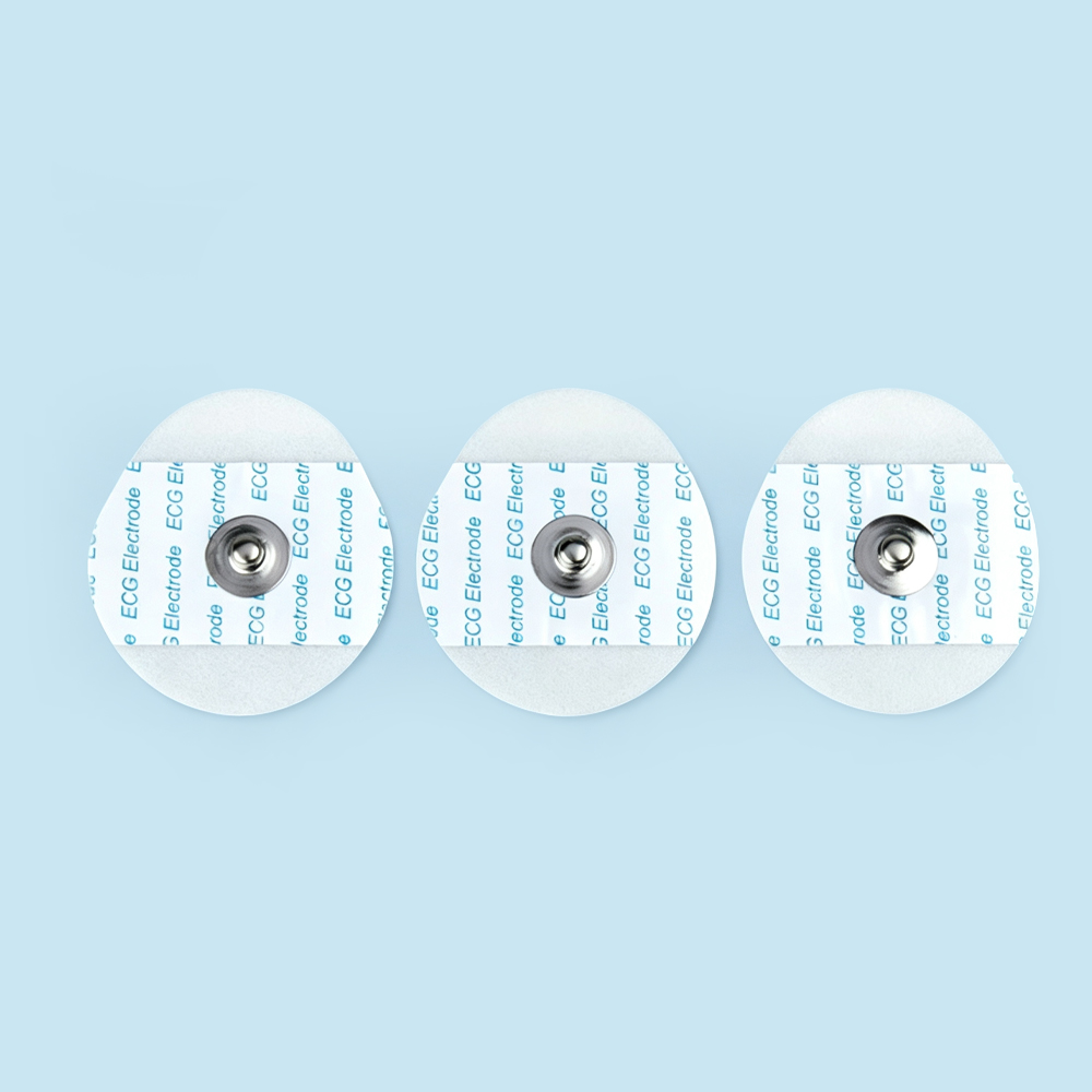 36*40mm Disponible Teardrop Foam EKG-elektroder