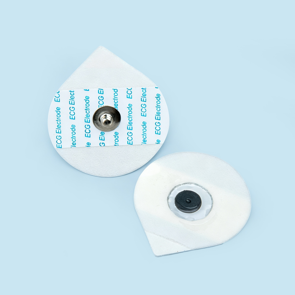 30*36mm Disponible Teardrop Foam EKG-elektroder