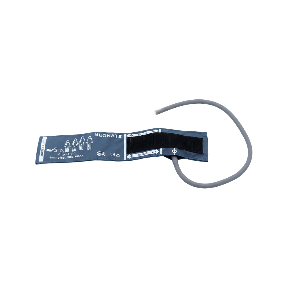Blodtrykksmansjett for neonatal enkelt-/dobbeltrør